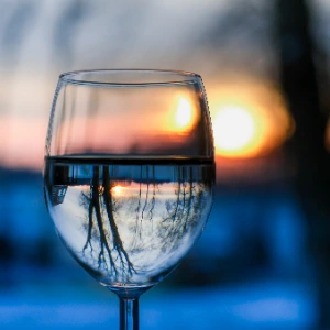 Is the glass half full or half empty Is the glass half full or half empty